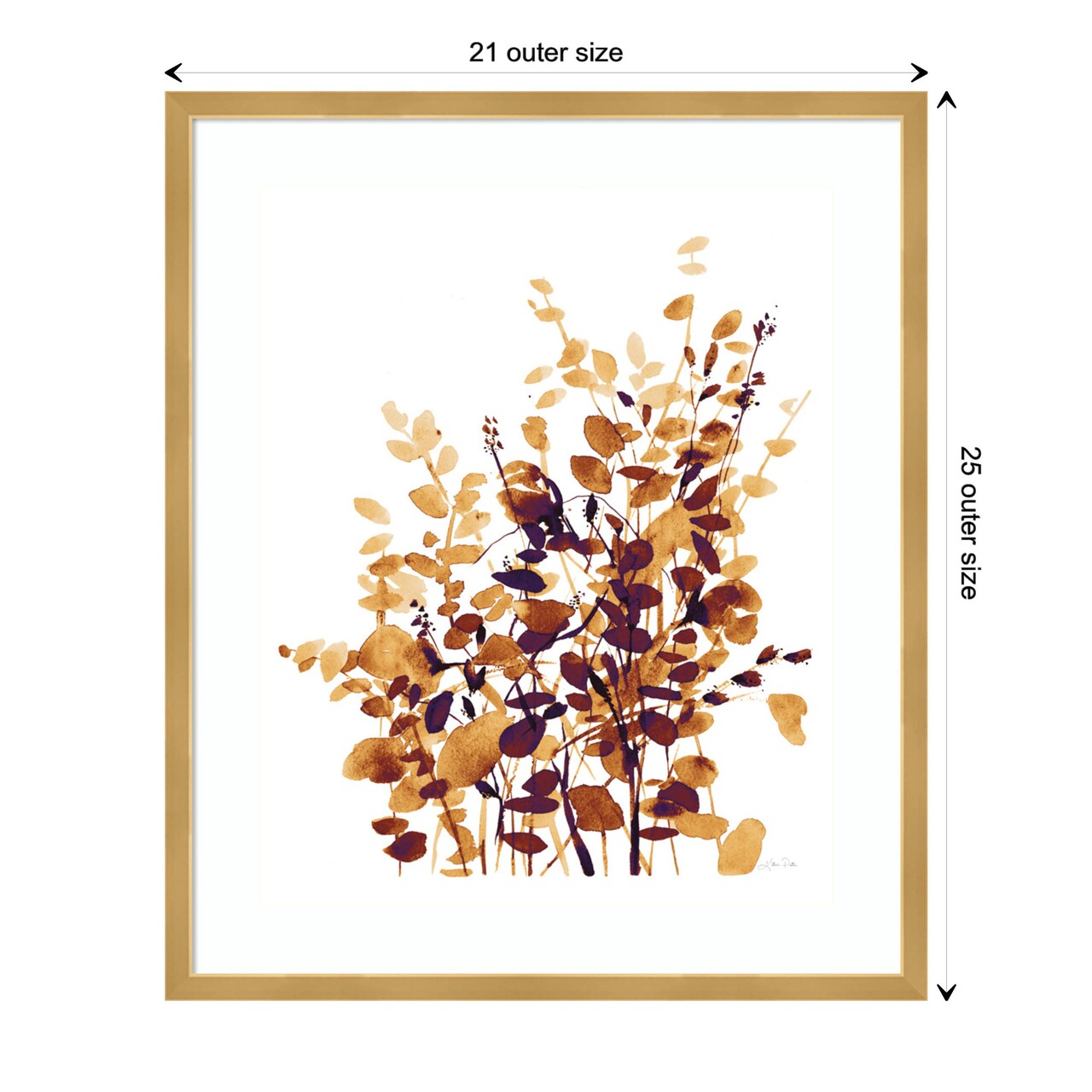 Black and White Runes I by Jennifer Goldberger Wood Framed Wall Art Print